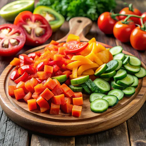 Elegir los ingredientes ideales para una ensalada balanceada